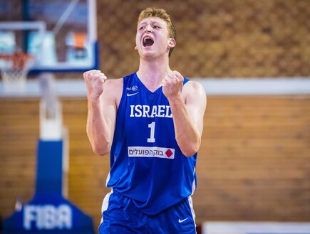 דניאל וולף נבחרת ישראל (צילום: FIBA PHOTOS)