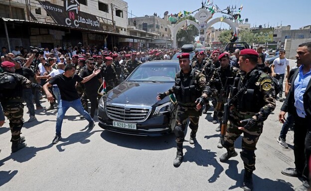 המנגנונים בג'נין (צילום: ג'עפר אשתייה (Jaafar Ashtiyeh), AFP)