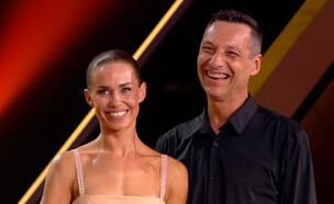דנה גרוצקי וסרגיי וולקוב – ואלס אנגלי (צילום: מתוך "רוקדים עם כוכבים", קשת 12)