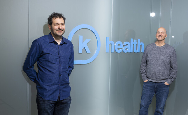 אלון בלוך (משמאל) ורן שאול קיי הלת K HEALTH (צילום: ben hilder, יח"צ)