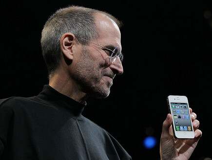 סטיב ג'ובס מייסד אפל (צילום: Justin Sullivan - Staff, GettyImages)