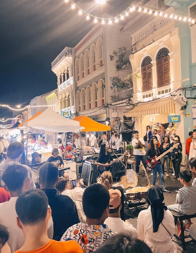 Old town Phuket- שוק הלילה הכי טוב באי. פתוח בימי ראשון (צילום: ליאת כהן רביב)