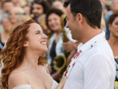 סתיו שפיר ועמית סטיבה (צילום: מתוך: 