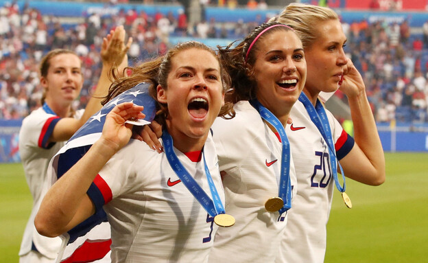 נבחרת ארצות הברית מונדיאל הנשים 2019 (צילום: רויטרס)