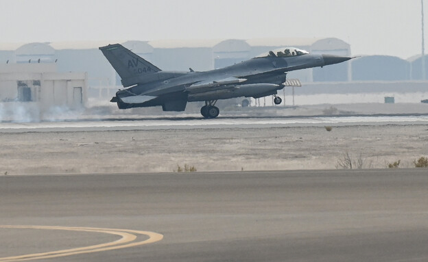 מטוס הקרב (צילום: U.S. Air Force photo by Airman 1st Class Christian Silvera)