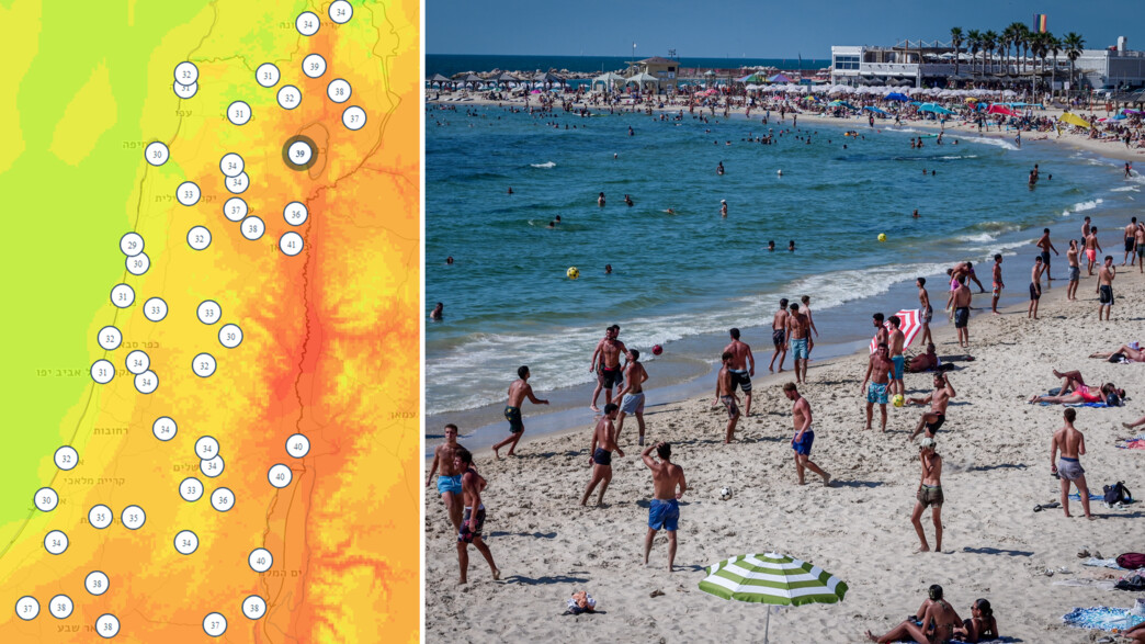 גל חום בישראל - יולי 2023