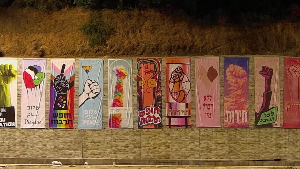 "צייר.י לי אגרוף", תערוכה נגד המהפכה המשפטית באייל