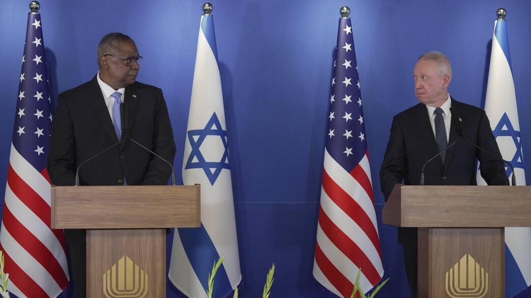 שר הביטחון גלנט ושר ההגנה של ארצות הברית אוסטין שר הביטחון גלנט ושר ההגנה של ארצות הברית אוסטין