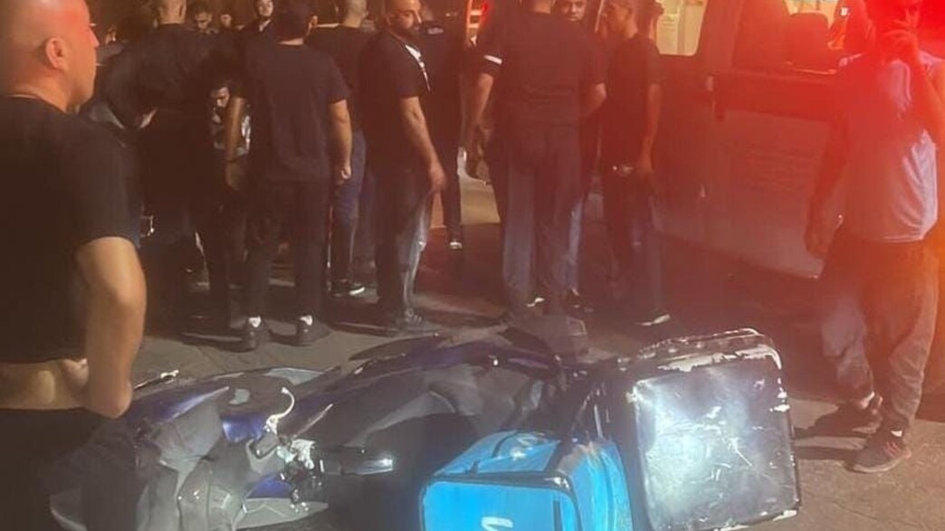 זירת הפגע וברח בלוד