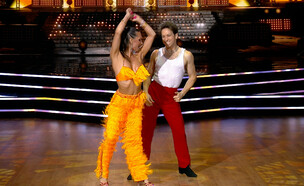 לי בירן ונינה סול - לטינו (צילום: מתוך "רוקדים עם כוכבים", קשת 12)
