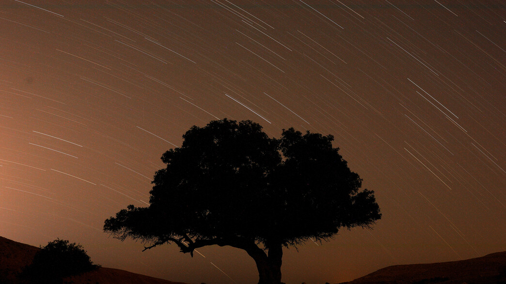 מטאורים במצפה רמון