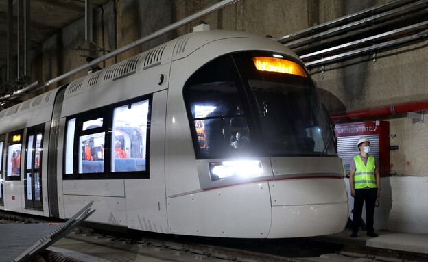 הרכבת הקלה בתל אביב (צילום: Xinhua News Agency, Getty images)