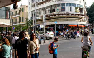 רחוב אלנבי (צילום: דניאל שטרית, פלאש 90)