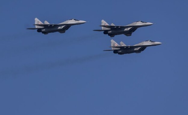 מטוסי הקרב (צילום: WOJTEK RADWANSKI/AFP/GettyImages)