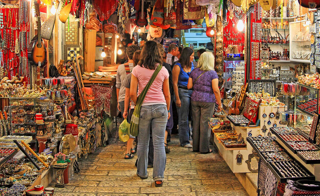 השוק הערבי ירושלים (צילום: Rostislav Glinsky, shutterstock)