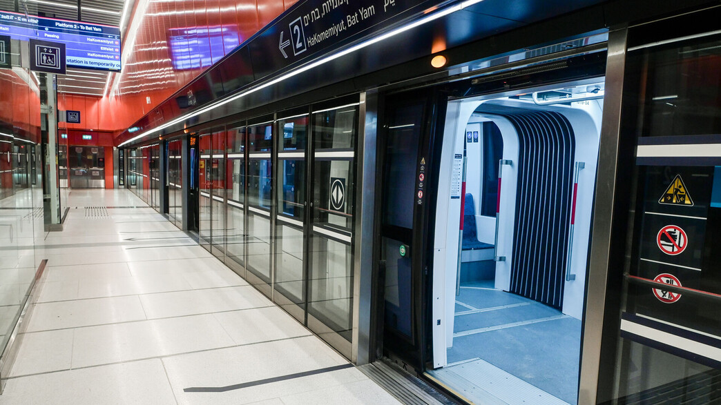 הרכבת הקלה, תל אביב, 16.8.2023