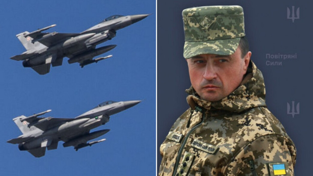 הגנרל ומטוסי הקרב (צילום: WOJTEK RADWANSKI/AFP/GettyImages | רשתות חברתיות לפי סעיף 27א' לחוק זכויות יוצרים)