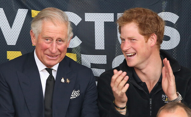 הנסיך הארי, המלך צ'ארלס (צילום: Chris Jackson, getty images)