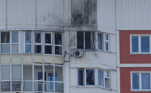 מתקפת מל"טים אוקראינית במוסקווה, ארכיון (צילום: רויטרס)