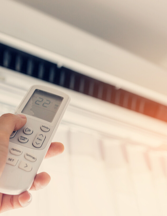 מזגן, שלט של מזגן