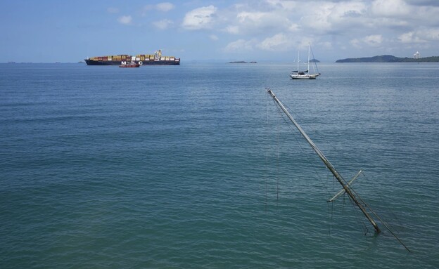 תעלת פנמה (צילום: AP)