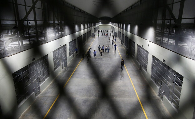 בית הכלא המתקדם באל סלוודור (צילום: רויטרס)