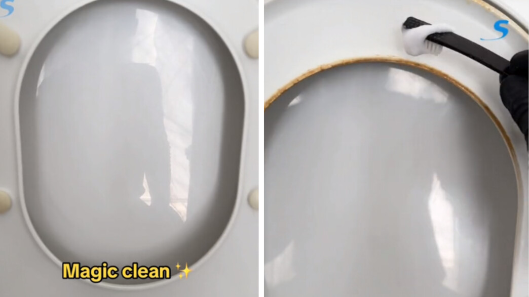 טיפ לניקוי כתמים צהובים במושב אסלה טיפ לניקוי כתמים צהובים במושב אסלה