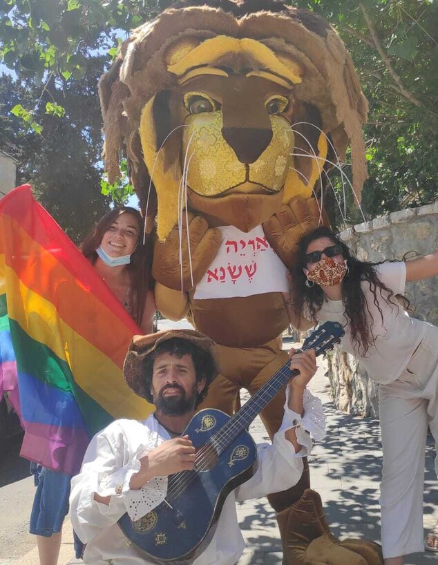 מחאה נגד אריה קינג,ירושלים 2020 (צילום: עידו צנגן)