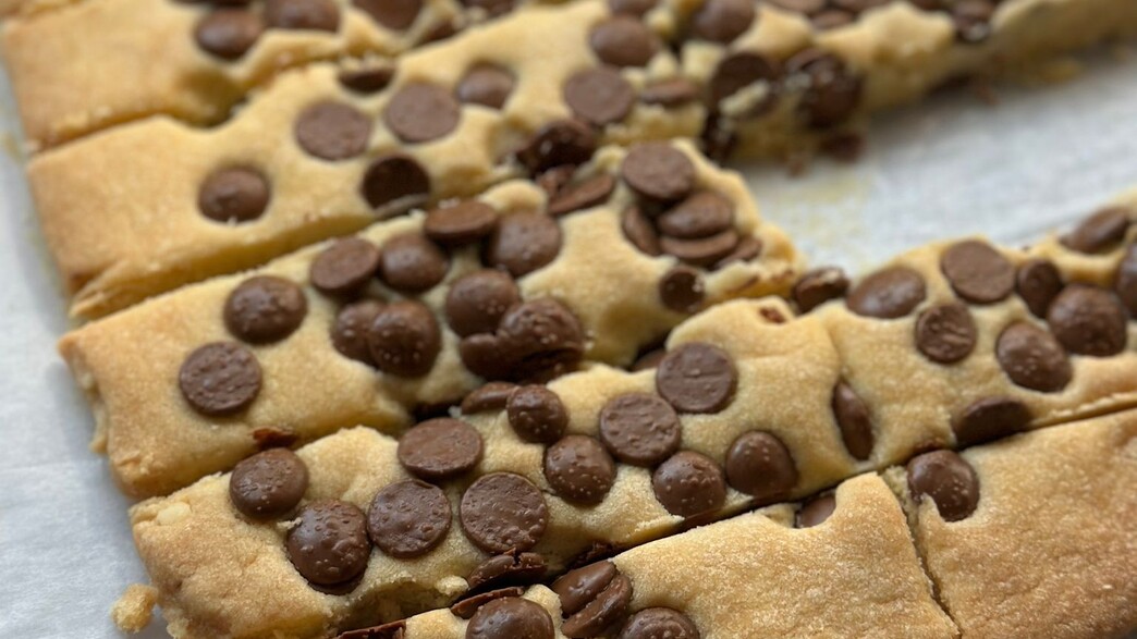 אצבעות חמאה ושוקולד צ'יפס אצבעות חמאה ושוקולד צ'יפס