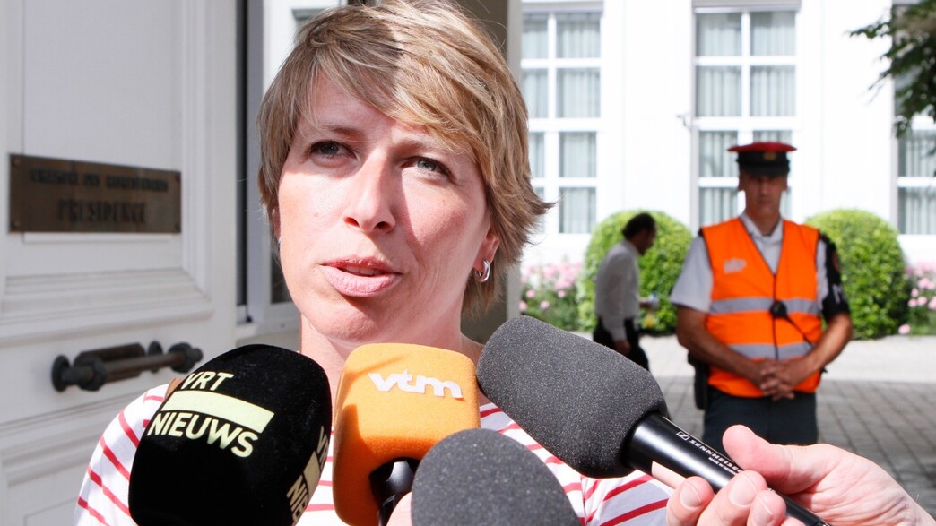 השרה הבלגית קרוליין ג'נז