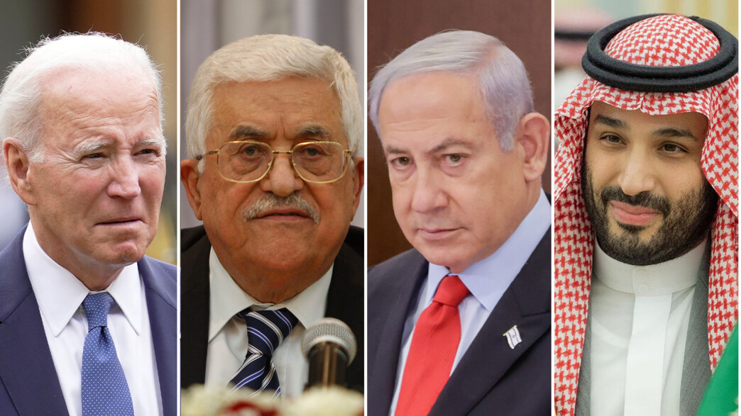 אבו מאזן,  נתניהו, יורש העצר הסעודי, ביידן