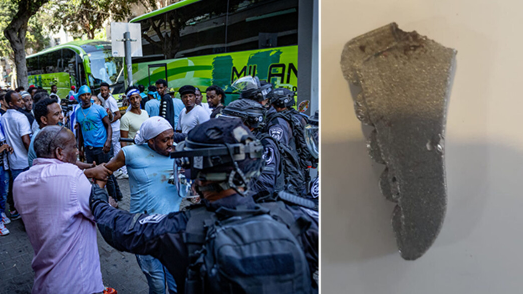 שוטר במצב קשה לאחר המהומות בתל אביב