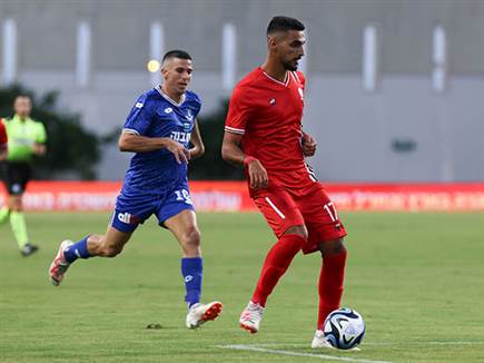 אך לא הצליחה להפוך את זה לשער במשך דקות ארוכות (דני מרון)