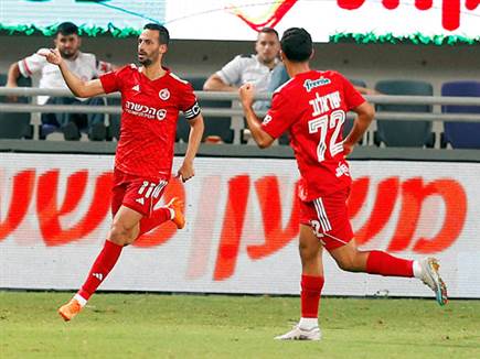 איינבינדר הכפיל עם שער חשוב (צילום: אלן שיבר)