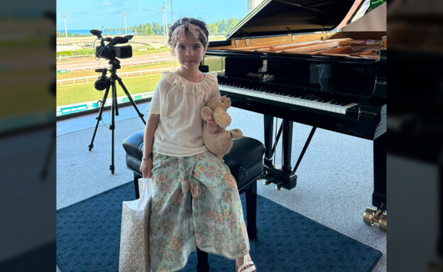 חייה של דריה בת ה6 הפסנתרנית ניצלו בישראל