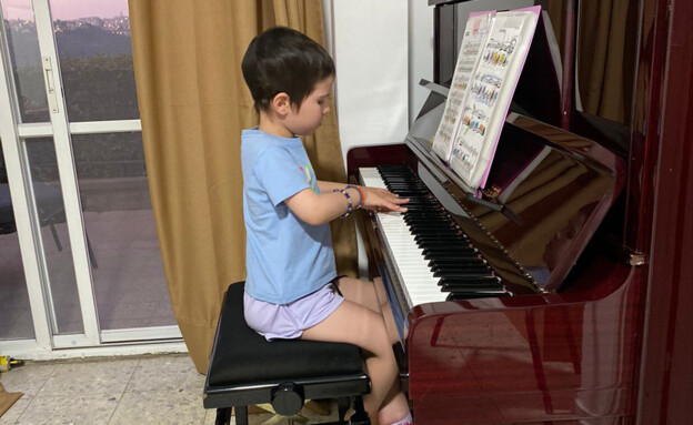 חייה של דריה בת ה6 הפסנתרנית ניצלו בישראל