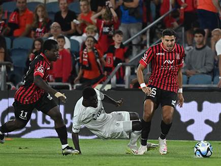 אופק ביטון. הערב לא כבש מול מכבי חיפה (ברני ארדוב)