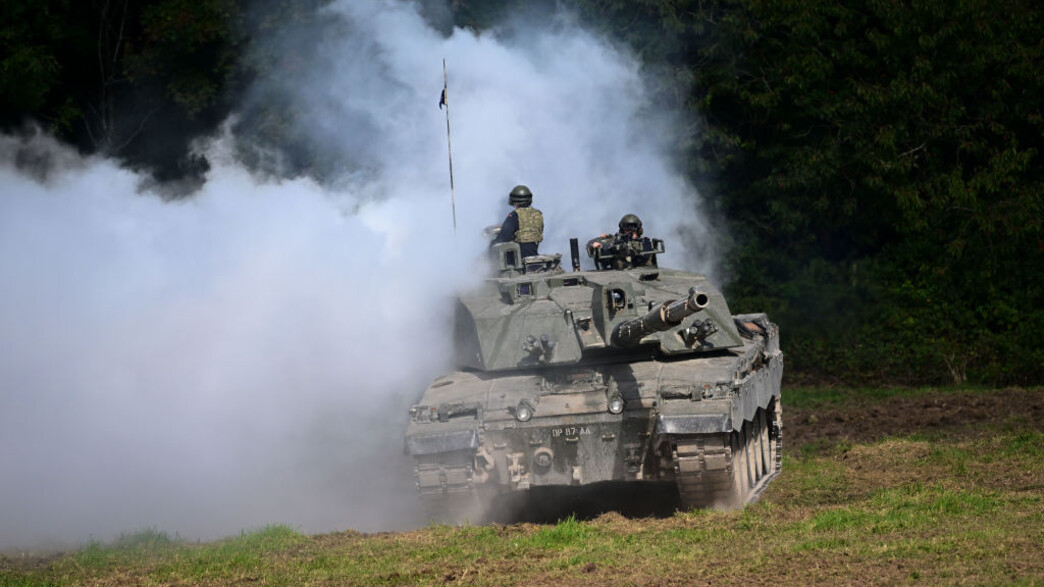 הטנק המתקדם (צילום: Finnbarr Webster/Getty Images)