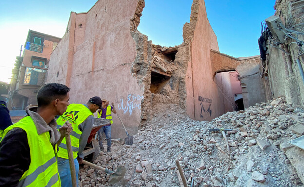 רעידת אדמה במרוקו (צילום: רויטרס)