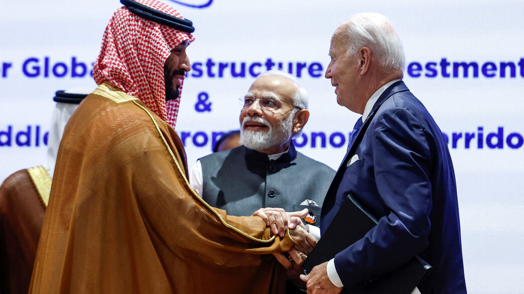 ביידן, בן סלמאן ומודי בפסגת ה-G20 בהודו