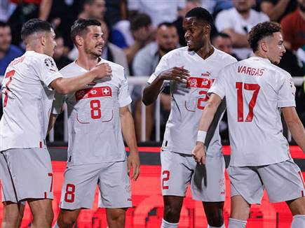 שווייץ חגגה מוקדם מדי (ARMEND NIMANI/AFP via Getty Images)