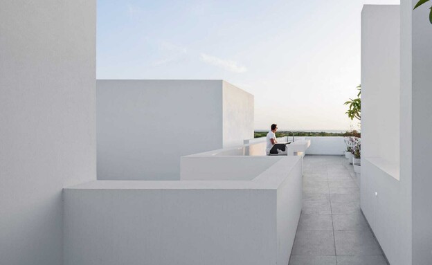 קיסריה אדריכלות עמית ביטון מרפסות עליונות (צילום: עוזי פורת)
