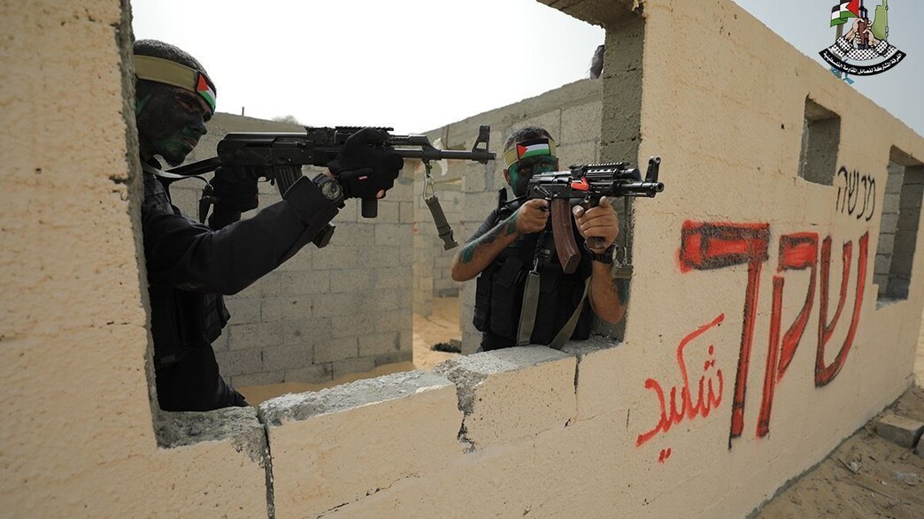 התרגיל הצבאי השנתי של חמ"ל הפלגים בעזה