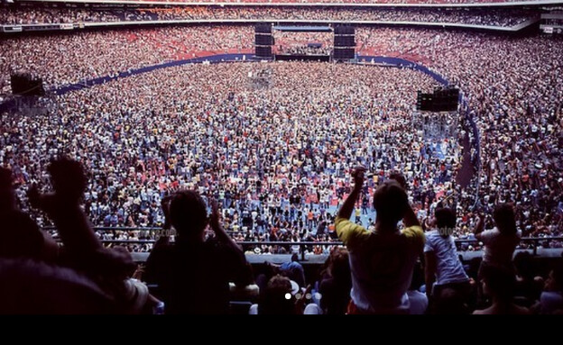 גרייטפול דד בהופעה, 1978 (צילום: צילום מסך; Greatful Dead, instagram)