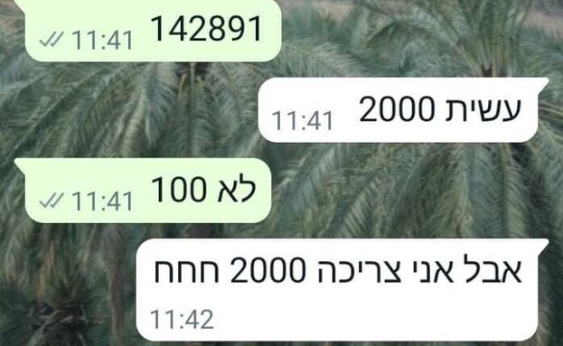 עוקץ וואטסאפ בקבוצות (צילום: צילום מסך)