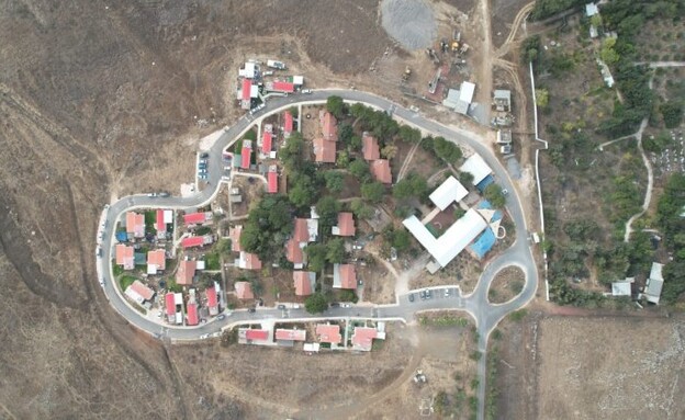 מרכז הנדלן - יישובים חדשים (צילום: צילום אווירי של רמת טראמפ (דוד ארליך))