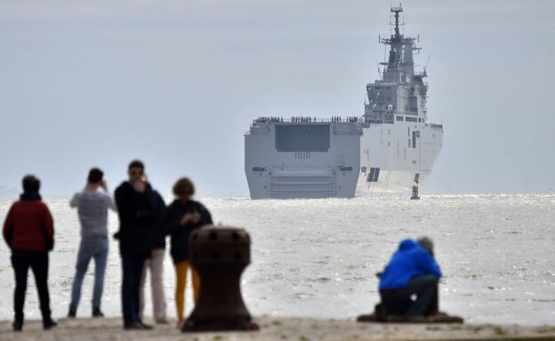 הספינה  (צילום: LOIC VENANCE/AFP via Getty Images)