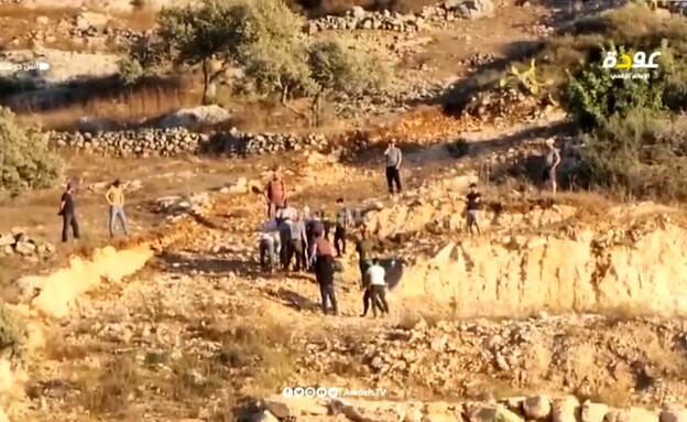 תושבי קיבוץ מירב פרצו לגדר ונכנסו לכפר פלסטיני