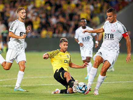 במחצית הראשונה, זה הלך קשה (צילום: אלן שיבר)