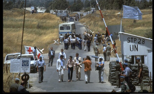 חזרת שבויים 1973 (צילום: יעקב סער, לע"מ)